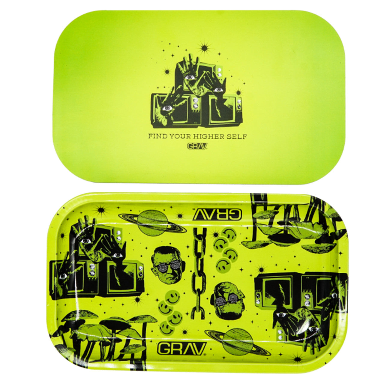 GRAV® - 2023 Metal Rolling Tray with Magnetic Lid