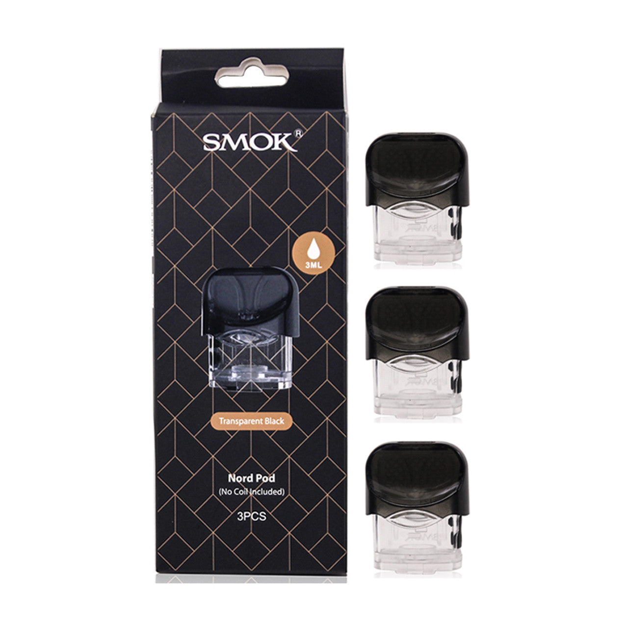 SMOK - Nord 3ml Replacement Pod Without Coil - 3 Pack