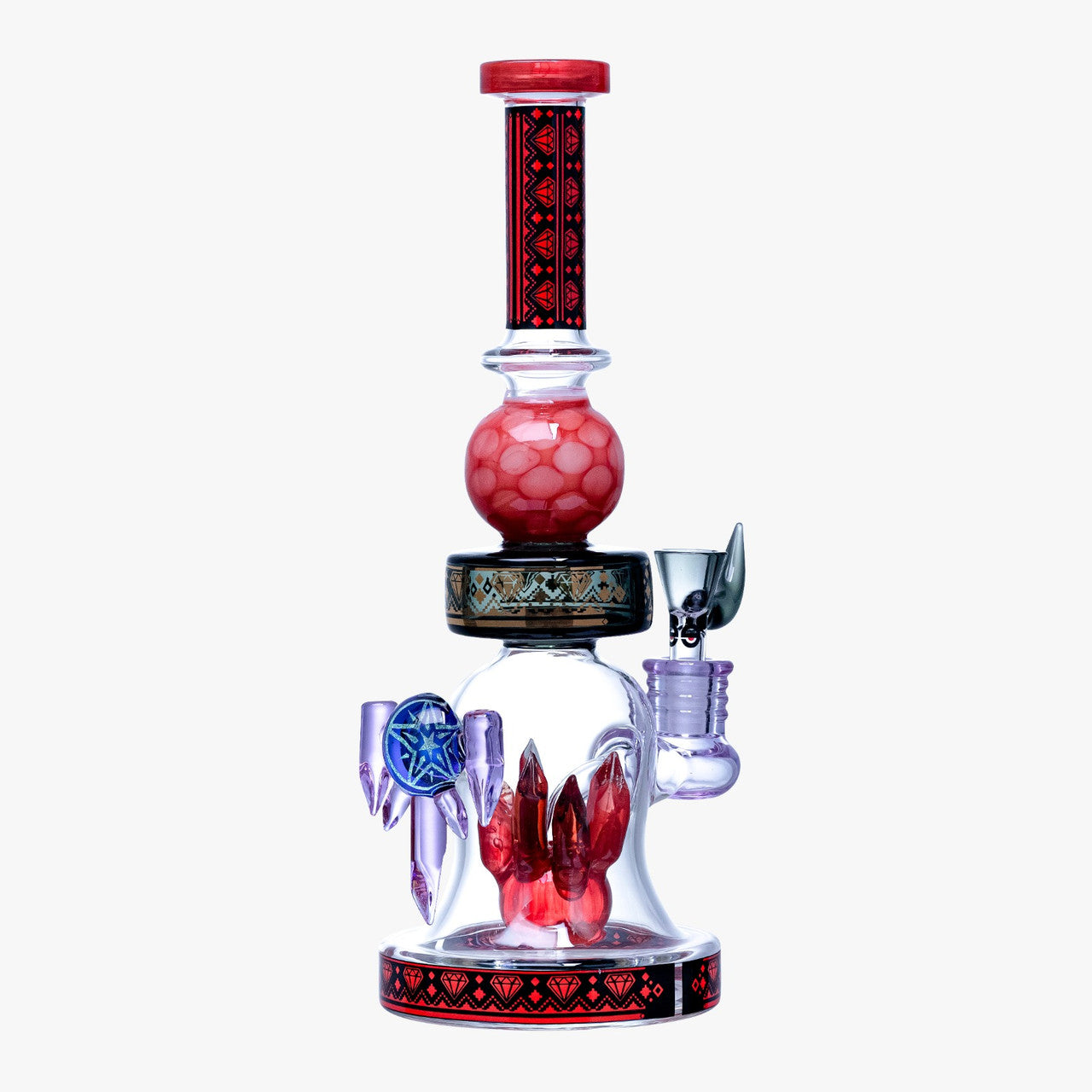 Cheech Glass - Assorted Spartan Soldier Water Pipe - with 14M Bowl