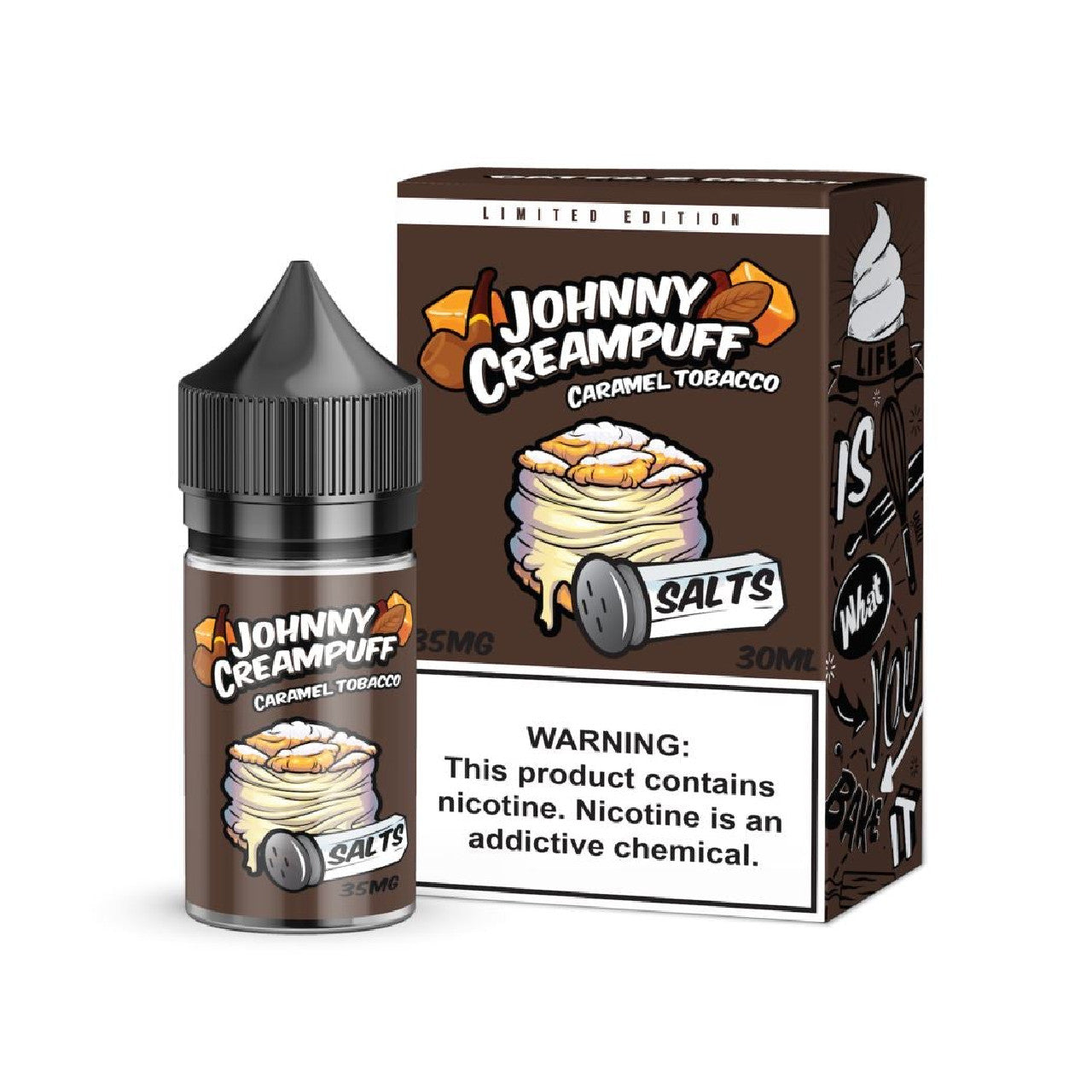 Johnny Creampuff Nic Salt E-Liquid By Tinted Brew Liquid Co. 30ML