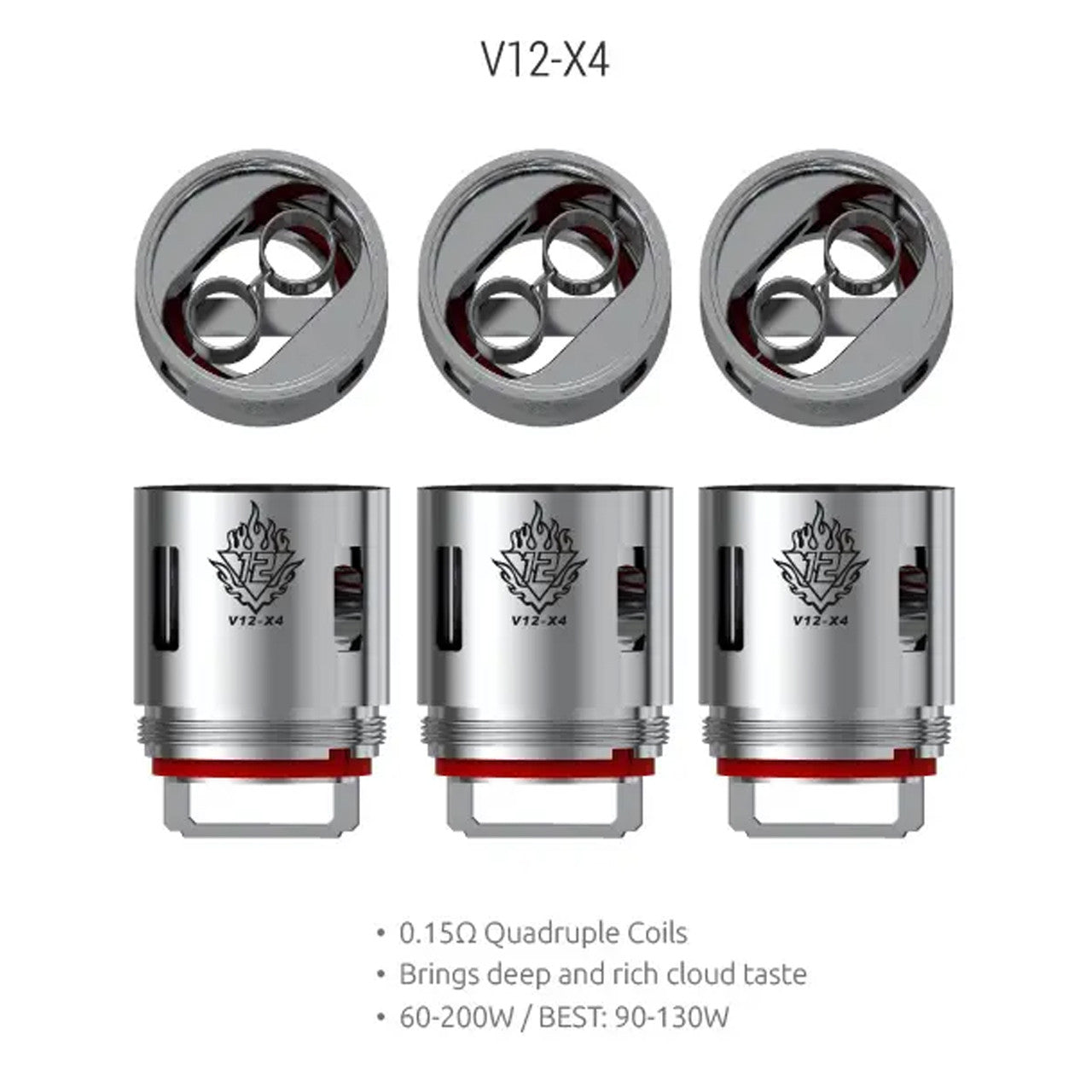 SMOK - TFV12 Cloud Beast King Replacement Coils Pack Of 3