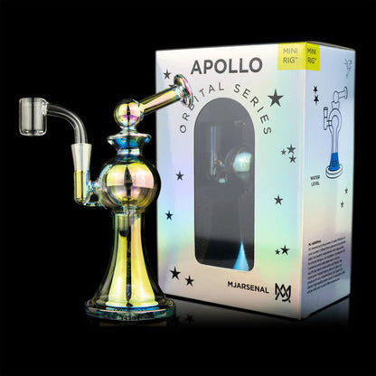 MJ Arsenal - Limited Edition Apollo Mini Rig Water Pipe (Iridescent Collection)