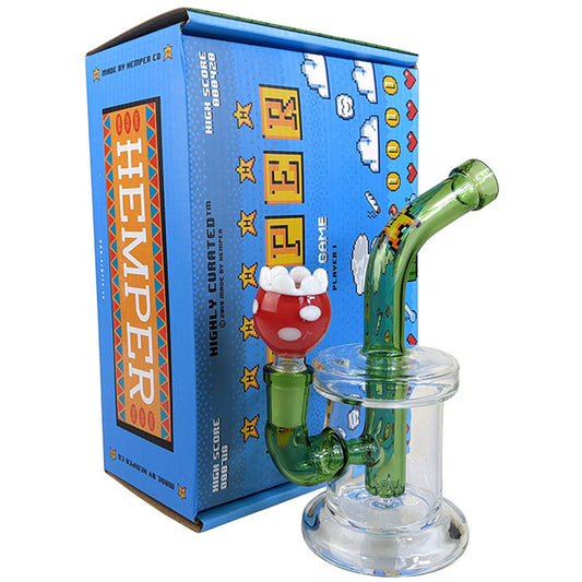 Hemper - Gaming Novelty Water Pipe Box Set - with 14M Bowl