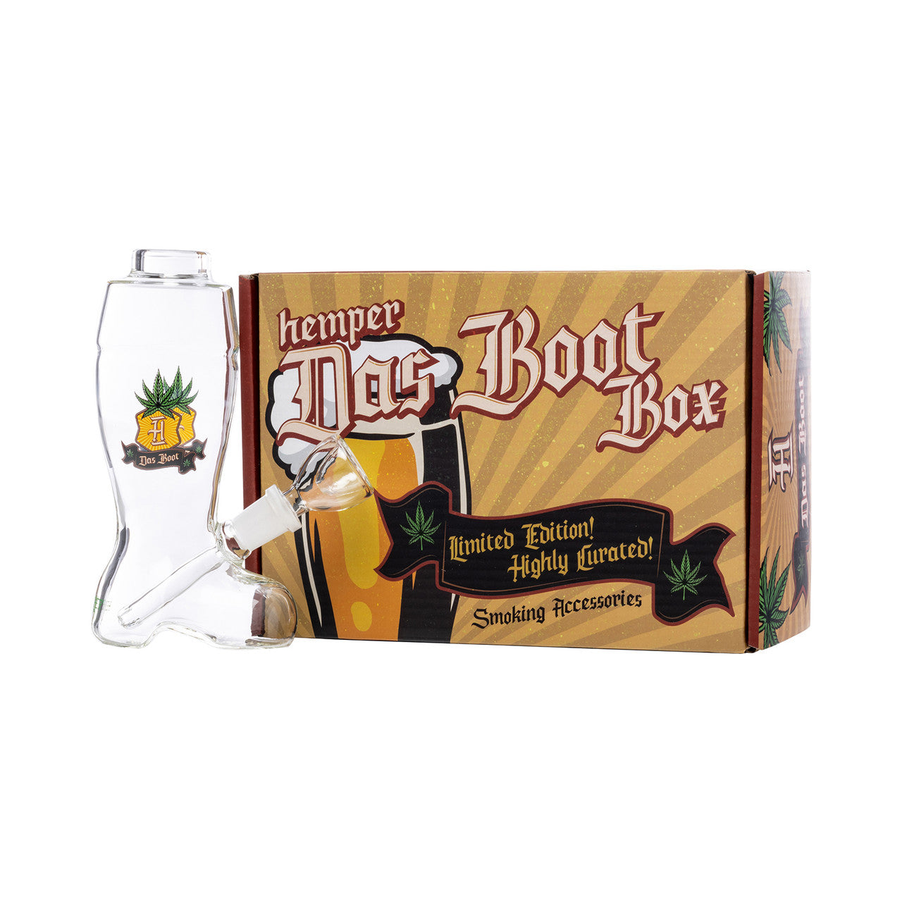 Hemper - Das Boot Water Pipe Box Set - with 14M Bowl