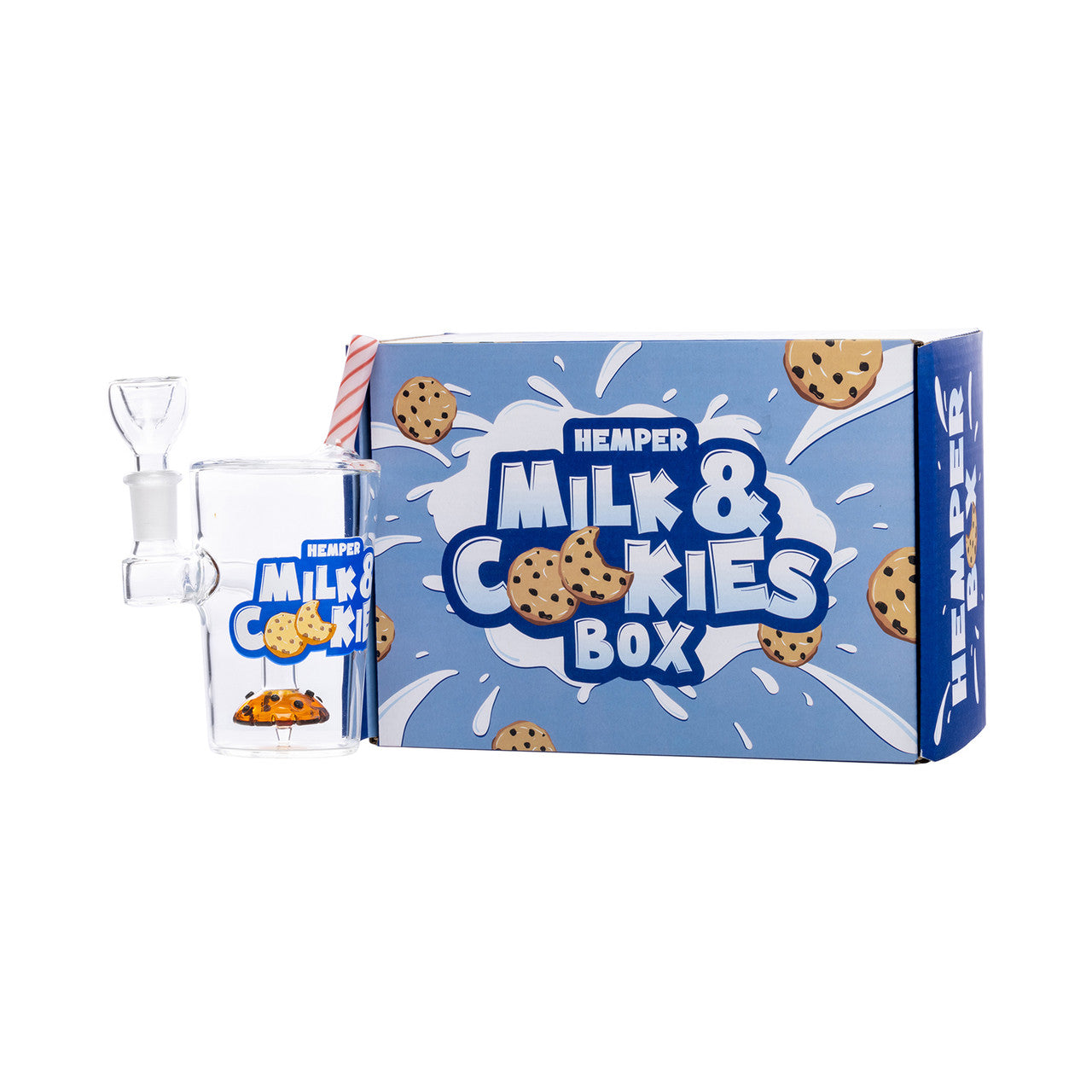 Hemper - Milk n Cookies Water Pipe Box Set - with 14M Bowl