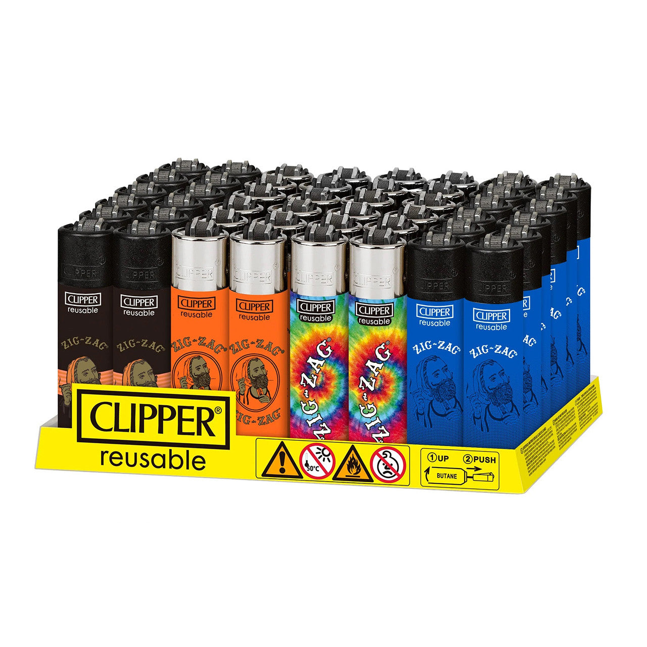 Clipper - Classic Large Lighter - Tray of 48