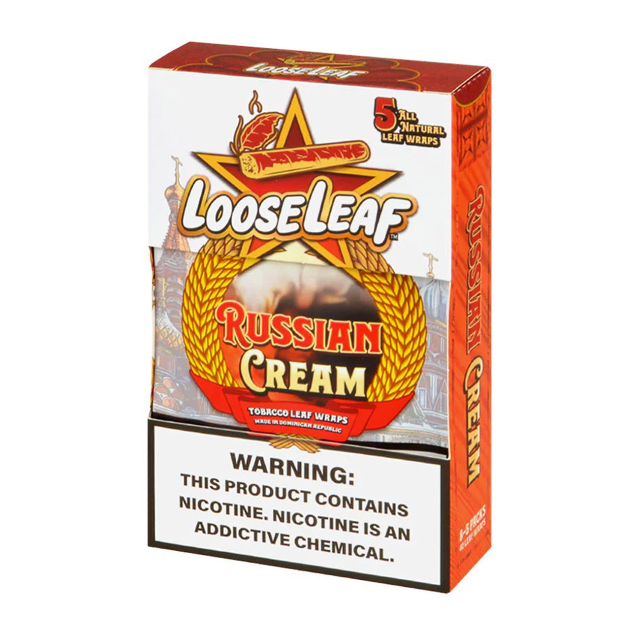 LooseLeaf - Cigar Wraps (5ct) - Box of 8