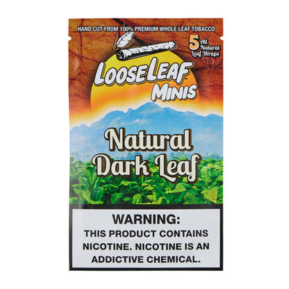 LooseLeaf - Minis Cigar Wraps (5ct) - Box of 8