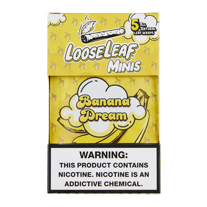 LooseLeaf - Minis Cigar Wraps (5ct) - Box of 8