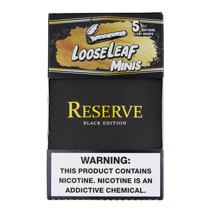 LooseLeaf - Minis Cigar Wraps (5ct) - Box of 8