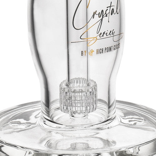 High Point Glass - Crystal Series 13" Curvy Body Low Profile Downstem Matrix Water Pipe Box Set