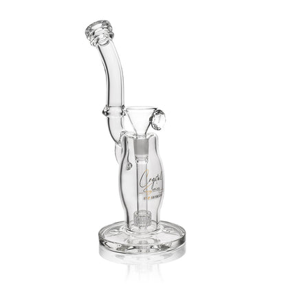 High Point Glass - Crystal Series 13" Curvy Body Low Profile Downstem Matrix Water Pipe Box Set