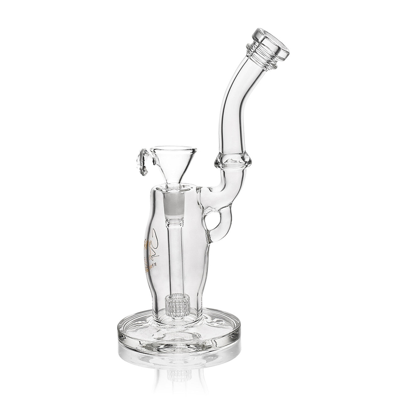 High Point Glass - Crystal Series 13" Curvy Body Low Profile Downstem Matrix Water Pipe Box Set