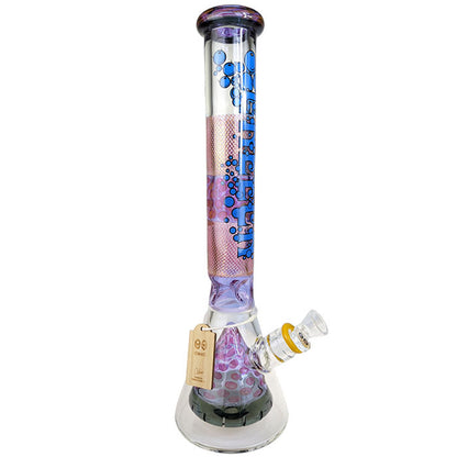 Cheech Glass - 14" Assorted Beaker in Beaker Water Pipe - with 14M Bowl