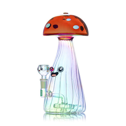 Hemper - XL 9.5" Trippy Shroom Water Pipe - with 14M Bowl