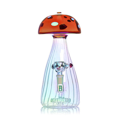 Hemper - XL 9.5" Trippy Shroom Water Pipe - with 14M Bowl