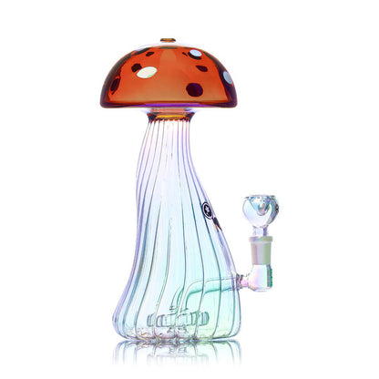 Hemper - XL 9.5" Trippy Shroom Water Pipe - with 14M Bowl