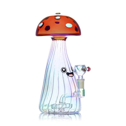 Hemper - XL 9.5" Trippy Shroom Water Pipe - with 14M Bowl