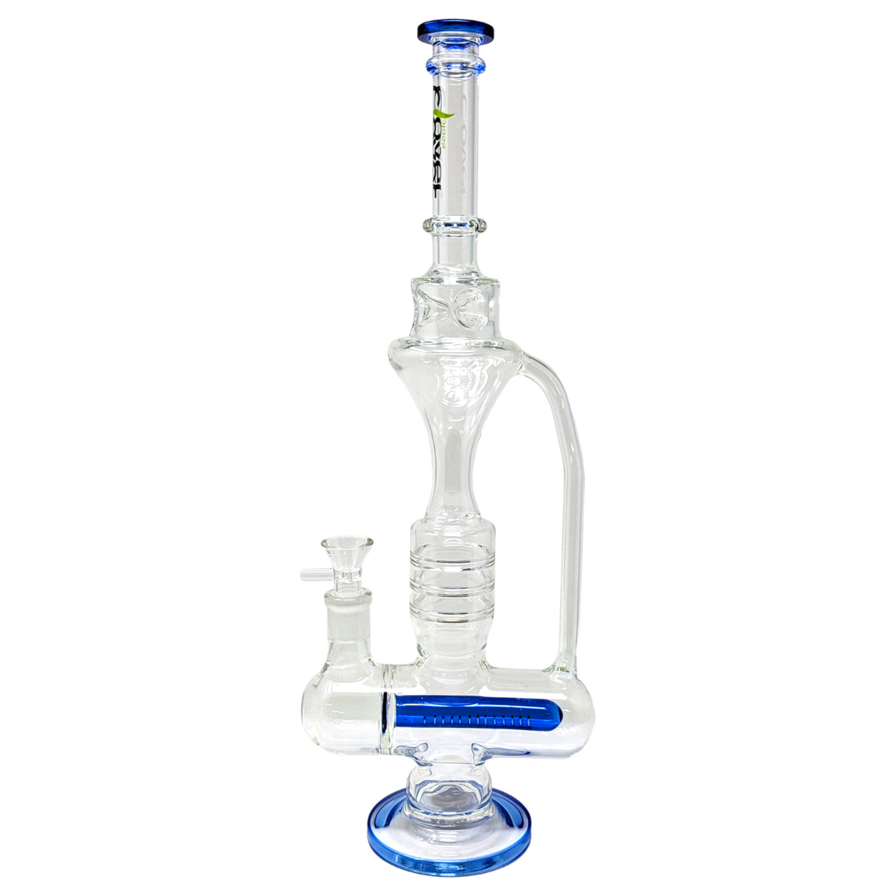 Clover - 19" Inline Recycler Water Pipe - with 18M Bowl