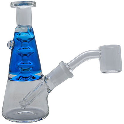 4" Glycerin Mini Beaker Water Pipe - with 14M Banger