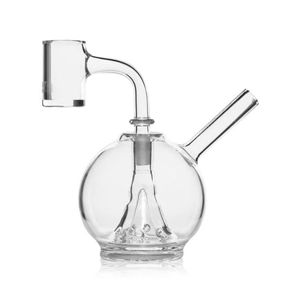 GRAV ® - Eclipse Rig Water Pipe - Clear - with 10M Banger