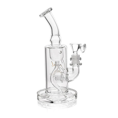 Crystal Series by High Point Glass - 10" Incycler Perc Water Pipe - with 14M Bowl