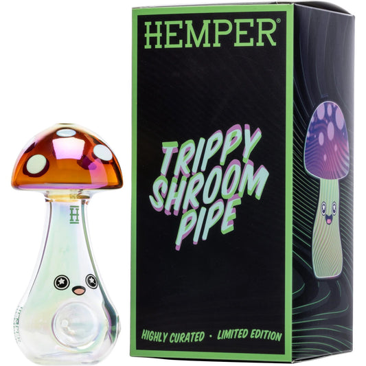 Hemper - Trippy Mushroom Hand Pipe