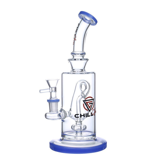 Chill Glass - 10" Recycler Water Pipe - with 14M Bowl