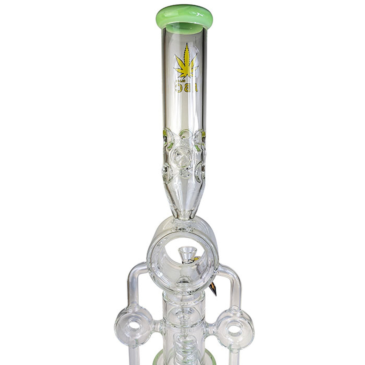 ABC - 20" Barrel Multi Perc Water Pipe - with 14M Bowl