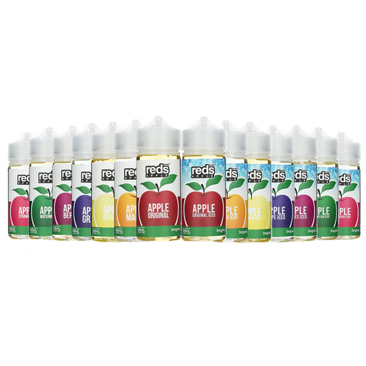 7 Daze Reds Apple E-Liquid 100ml