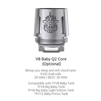 SMOK - TFV8 Baby Beast Replacement Coils Pack Of 5