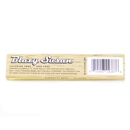 Blazy Susan® - Unbleached King Size Slim Rolling Papers (50ct) - Display of 50