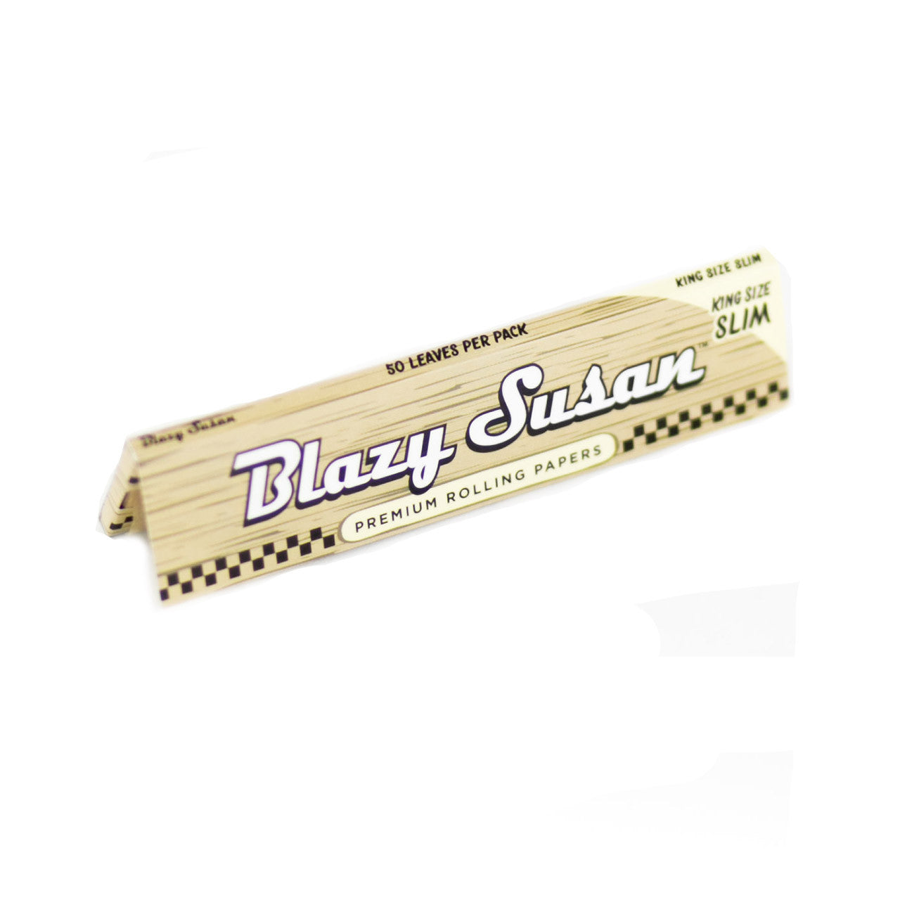 Blazy Susan® - Unbleached King Size Slim Rolling Papers (50ct) - Display of 50