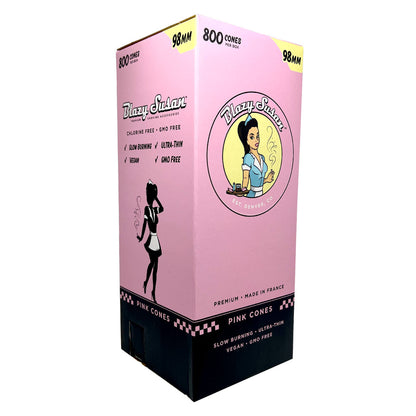 Blazy Susan® - Pink 98mm Pre-Roll Cones