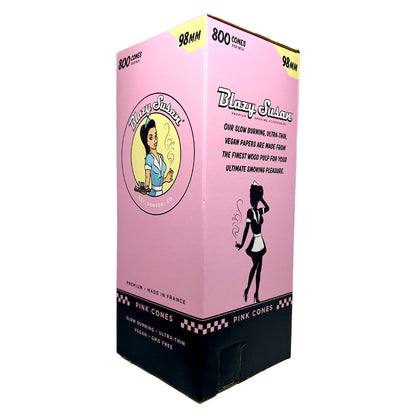 Blazy Susan® - Pink 98mm Pre-Roll Cones