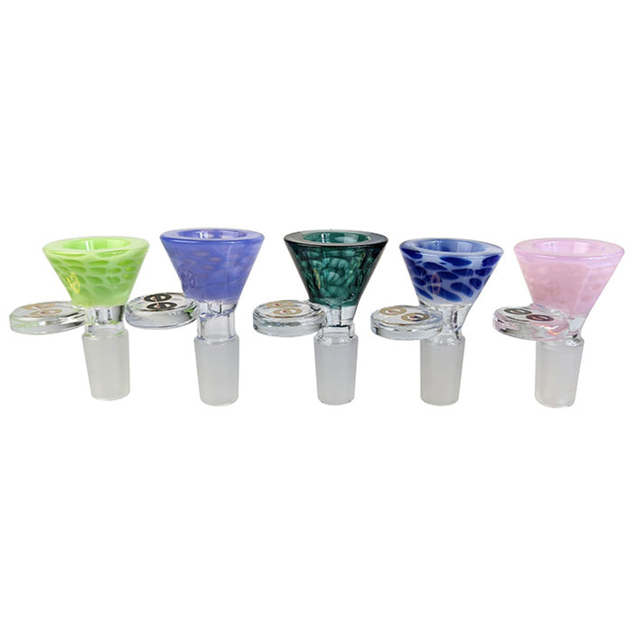 Cheech Glass - Honey Comb Bowl 14M - Assorted