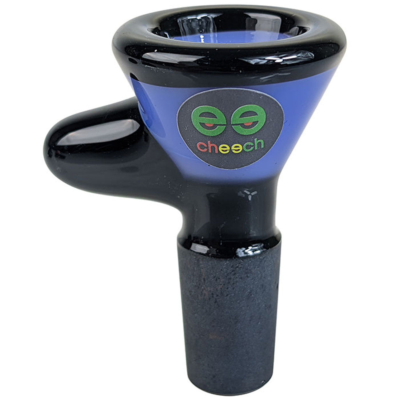 Cheech Glass - Black Tube Color Bowl 14M - Assorted