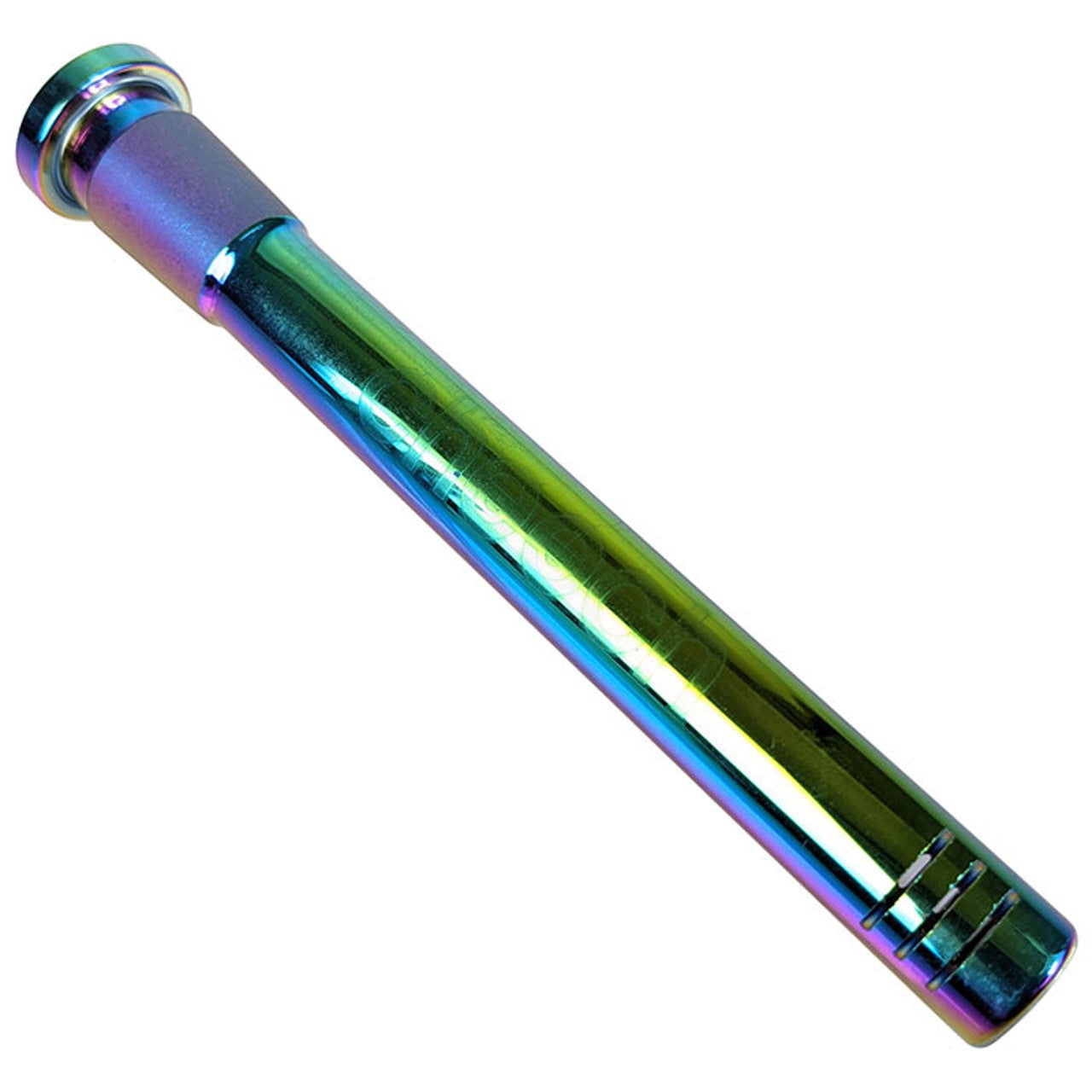 Cheech Glass - Electro Plated Down Stem 4.5"