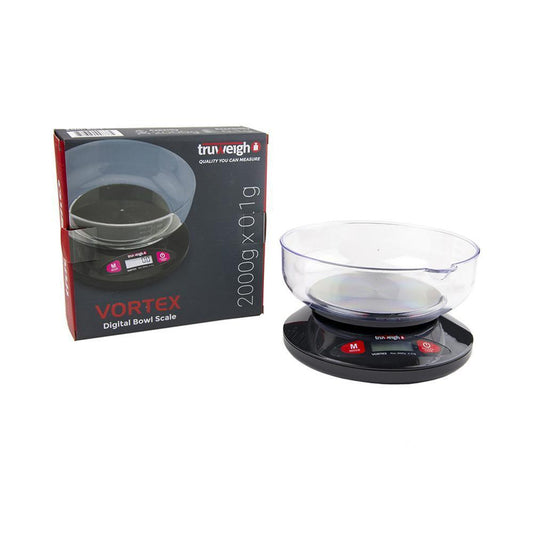 Truweigh - Vortex Digital Bowl Scale - 2000g X 0.1g