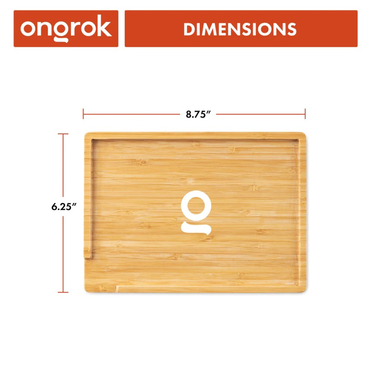 Ongrok - Bamboo Rolling Tray