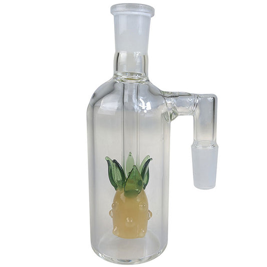 5" Pineapple Ash Catcher - 14F/14M - 90 Degree