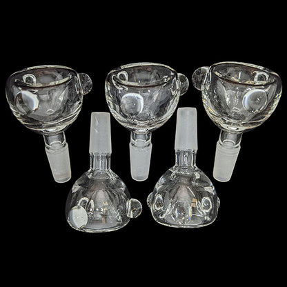 Clear Glass Bowl - 5 Pack