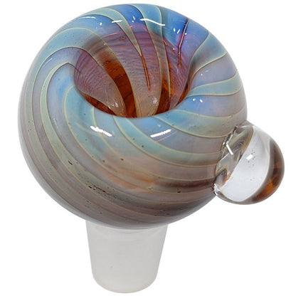 Silver Fumed Round Bowl 14M