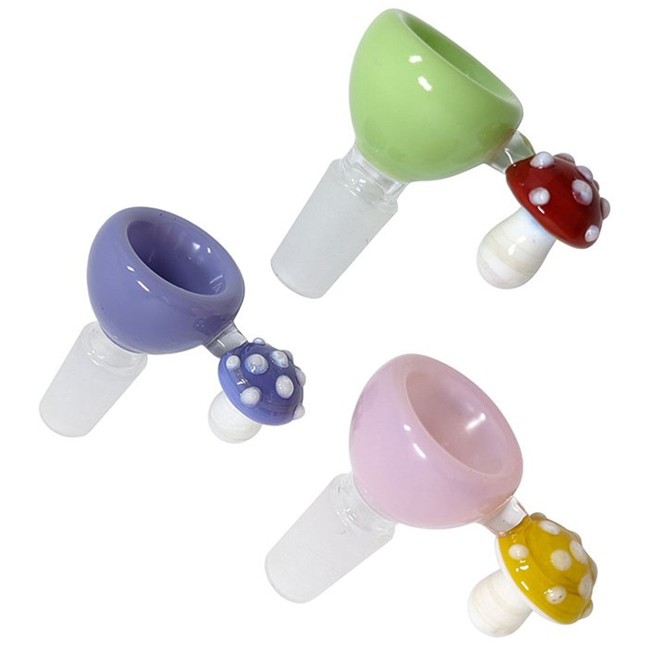 Assorted Slyme Color Mushroom Bowl 14M