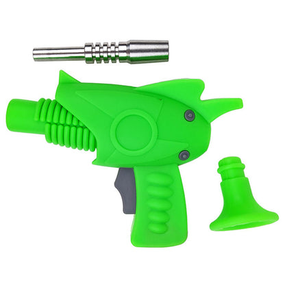 8" Silicone Ray Gun Nectar Collector - with 14M Tip