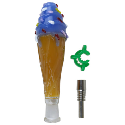 5" Ice Cream Nectar Collector - with 10M Titanium Tip