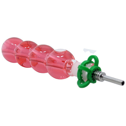 4.7" Glycerin Color Nectar Collector - with 10M Metal Tip