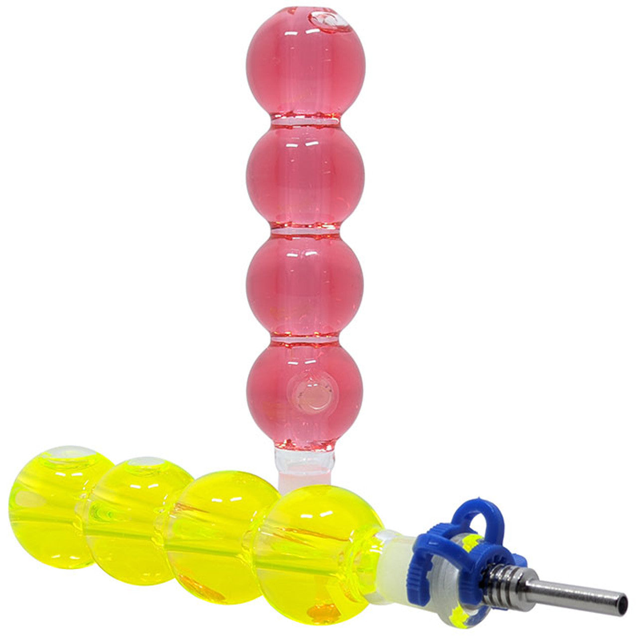 4.7" Glycerin Color Nectar Collector - with 10M Metal Tip