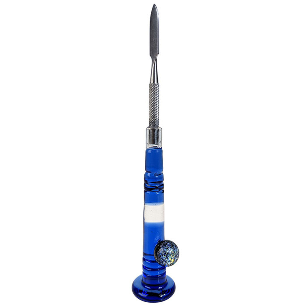 5.5" Stainless Steel Assorted Dicro Ball Dabber - Single Assorted