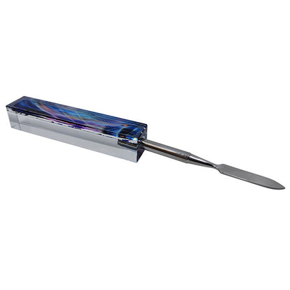 6" Stainless Steel Resin Block Handle Dabber